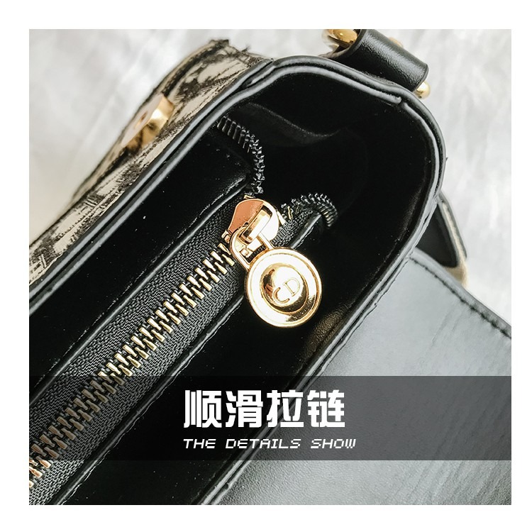 休閒復古 馬鞍包 歐美時尚潮流 經典款 手提包 網紅爆款 寬肩帶 單肩包 斜挎包 斜背包-細節圖5