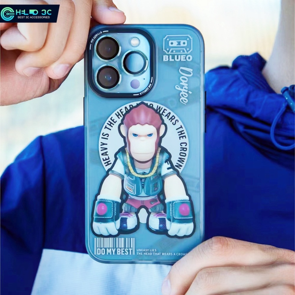 Blueo藍猩 啞光磨砂磁吸手機殼 兼容 iPhone 13 手機殼 iPhone 14 手機殼 Magsafe 手機殼-細節圖3