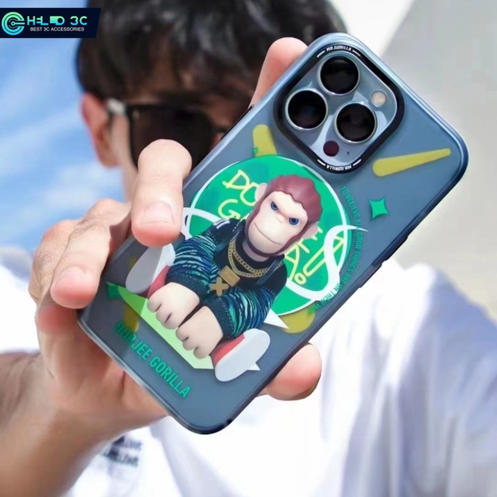 Blueo藍猩 啞光磨砂磁吸手機殼 兼容 iPhone 13 手機殼 iPhone 14 手機殼 Magsafe 手機殼-細節圖6