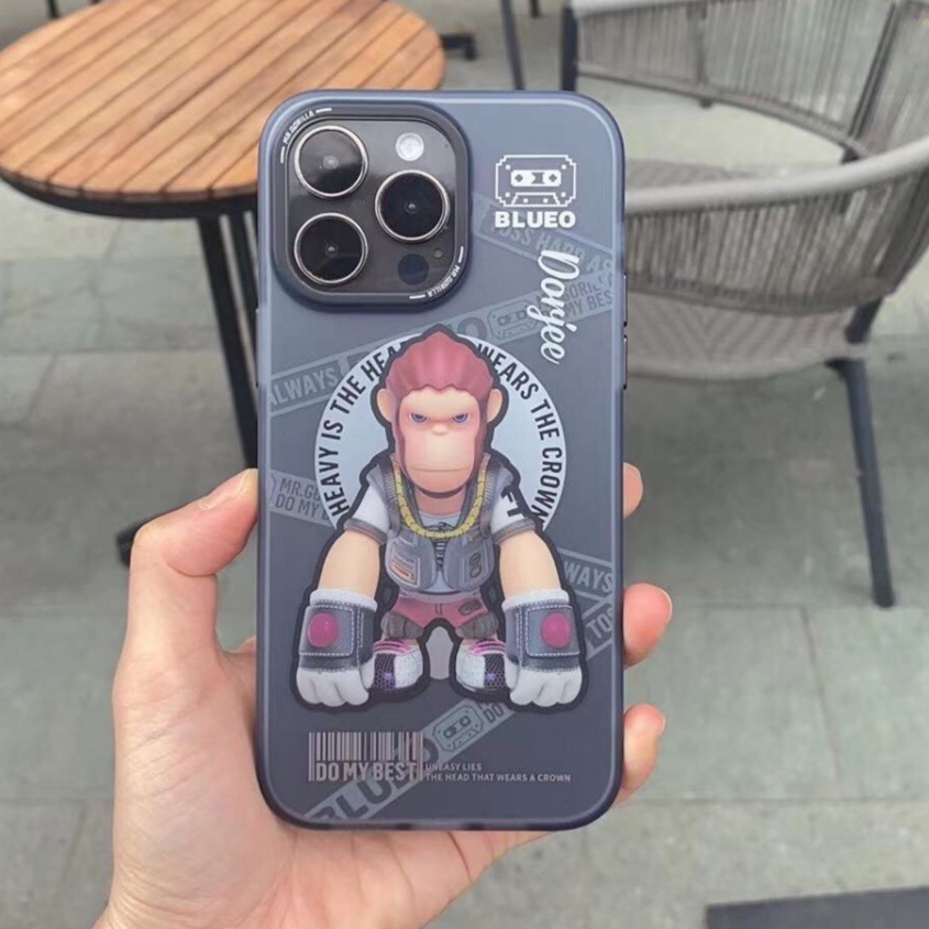 Blueo藍猩 啞光磨砂磁吸手機殼 兼容 iPhone 13 手機殼 iPhone 14 手機殼 Magsafe 手機殼-細節圖7