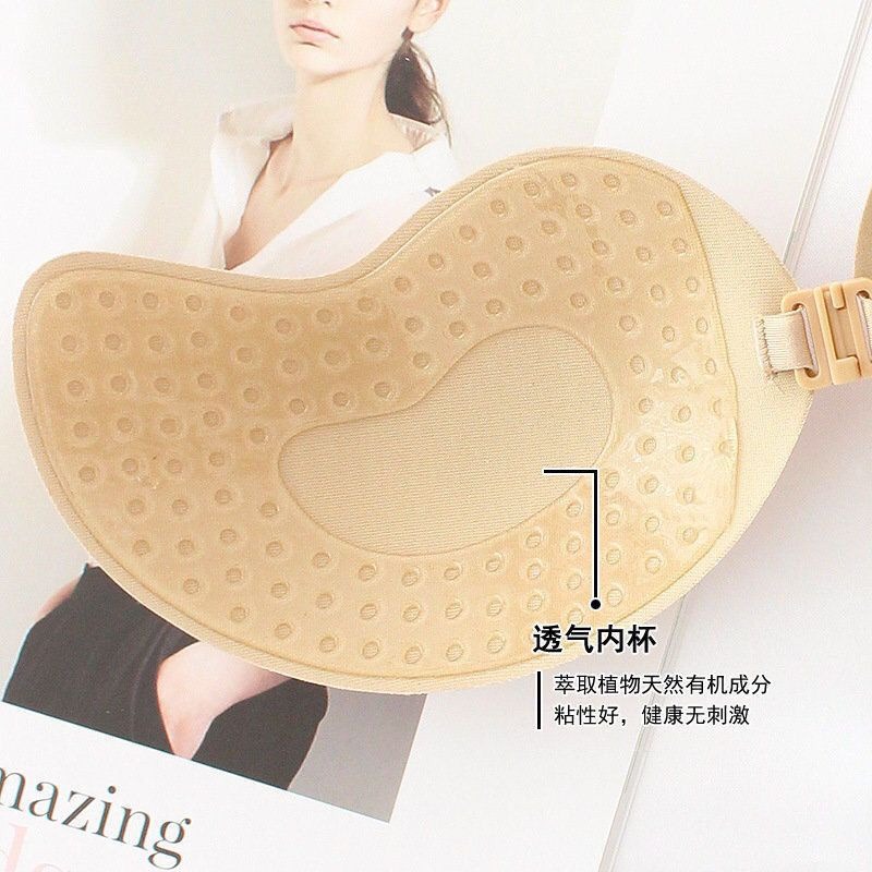 夏季隱形胸貼女時尚乳貼小胸集中爆乳矽膠隱形無痕胸貼輕薄透氣-細節圖5