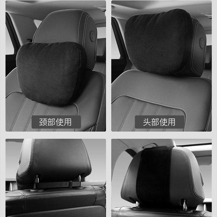 【品為車品】適用於BMW寶馬汽車頭枕頸椎枕頭車用座椅車用靠墊靠枕護頸枕-細節圖4