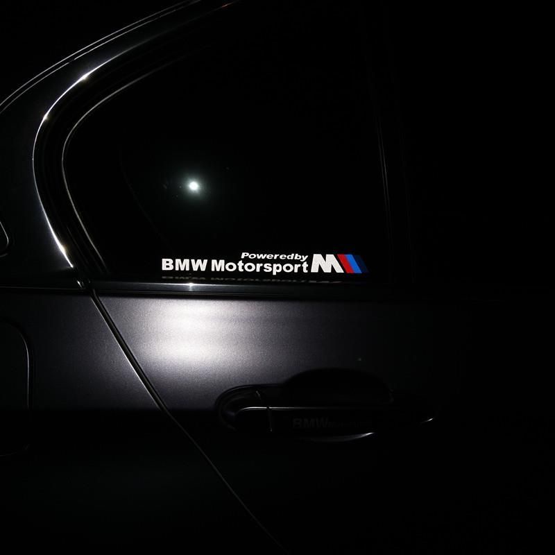 【品為車品】專用BMW寶馬後窗三角貼紙 新3系5系x1x5x3拉花貼紙 側窗車貼m標貼紙-細節圖3