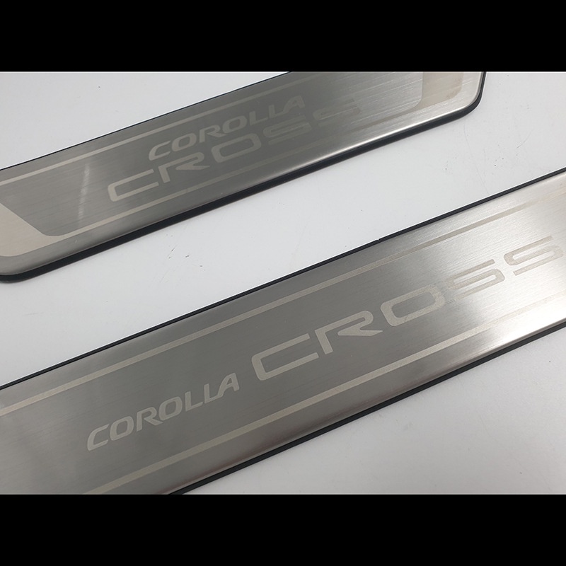 【品為車品】適用2020款Corolla cross迎賓踏板外門檻條汽車用品改裝外飾配件-細節圖2