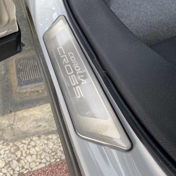 【品為車品】適用2020款Corolla cross迎賓踏板外門檻條汽車用品改裝外飾配件-細節圖4