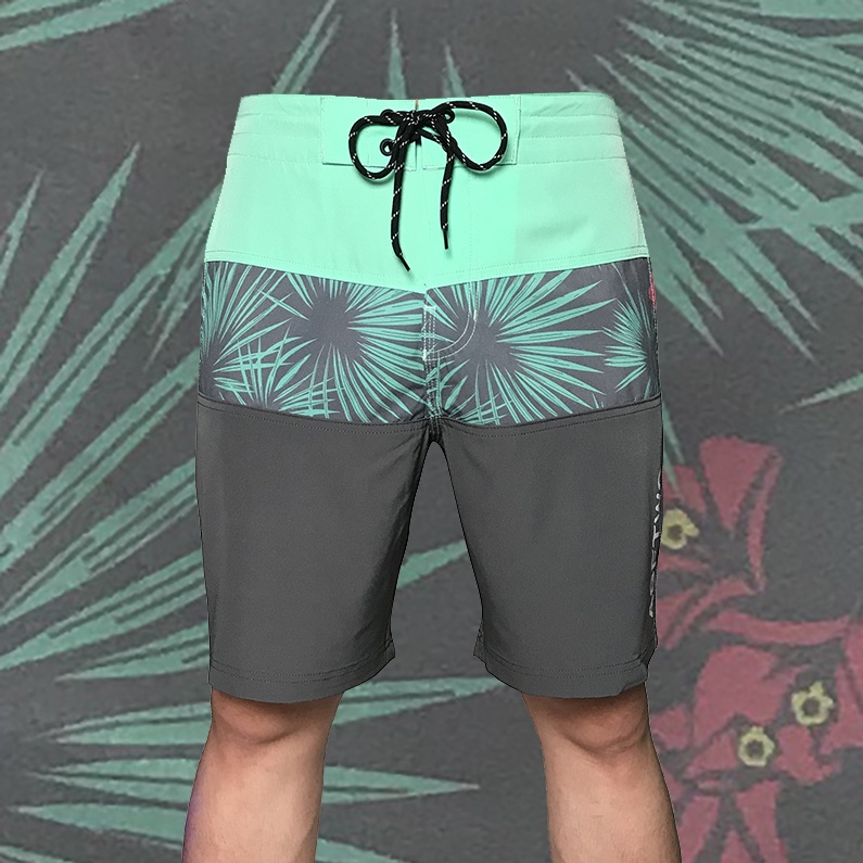 2022 ASFTWO 男士衝浪褲彈力彈力沙灘短褲速乾寬鬆運動衝浪服-細節圖2