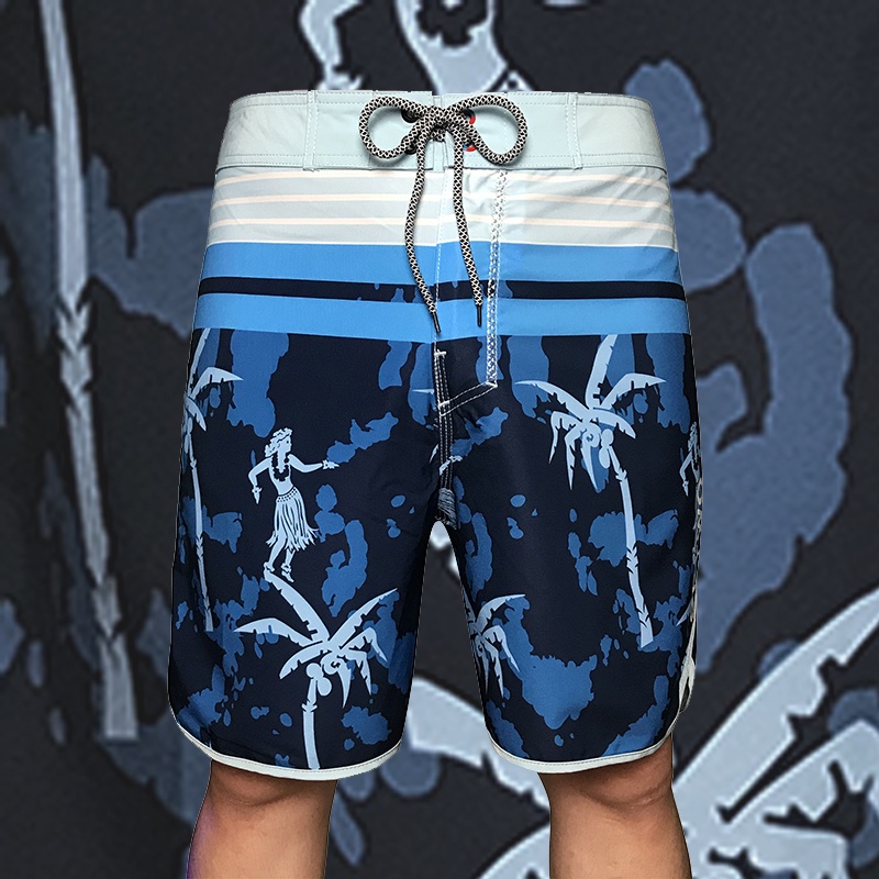 2022 ASFTWO 男士衝浪褲彈力彈力沙灘短褲速乾寬鬆運動衝浪服-細節圖4