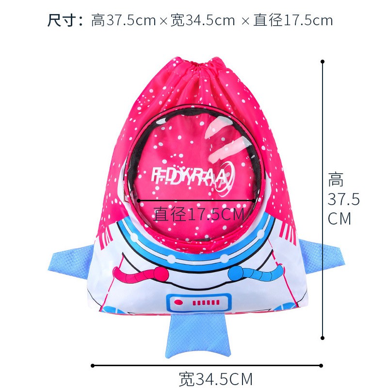 現貨 兒童游泳包 乾濕分離防水雙肩包 便攜式游泳收納袋 游泳裝備-細節圖3