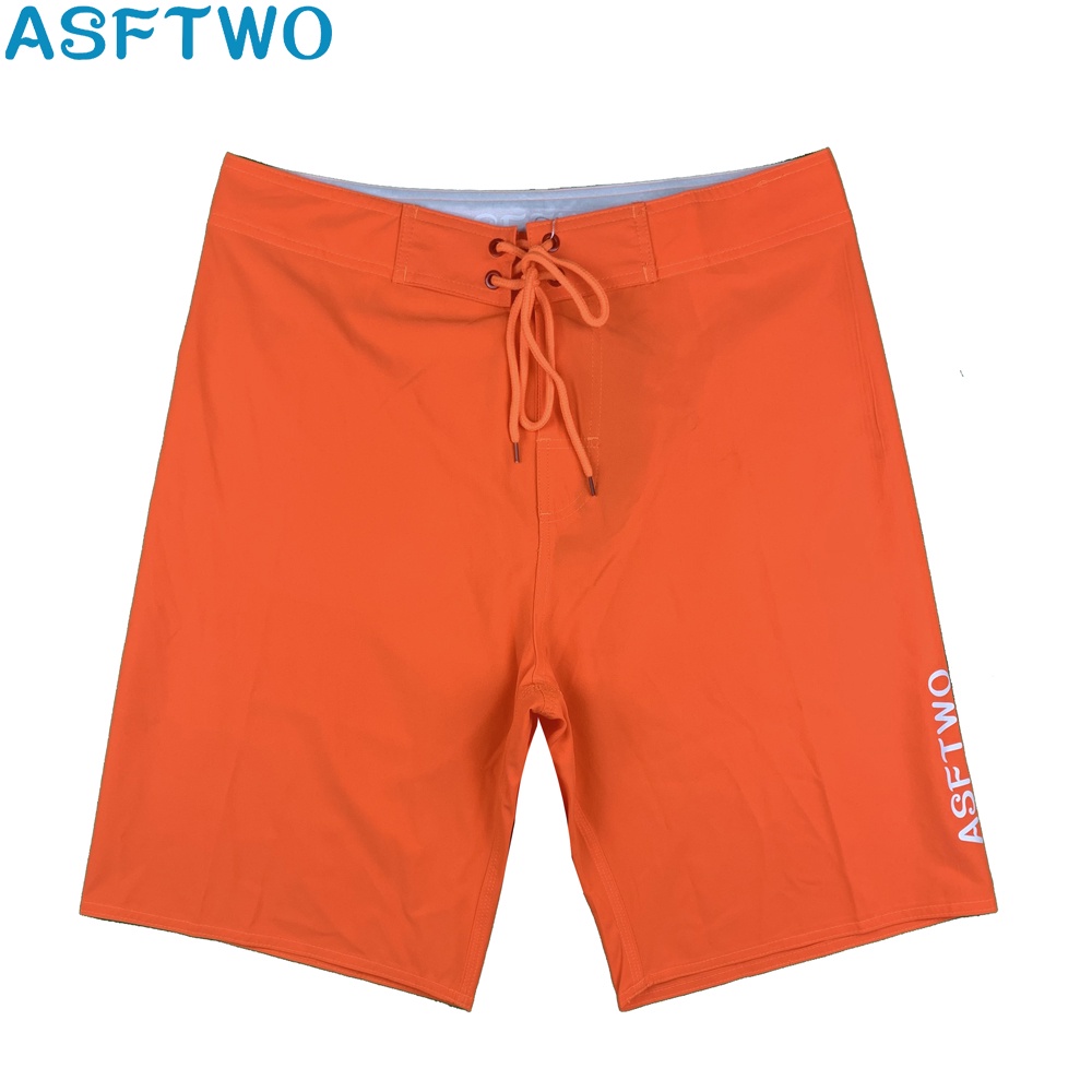 2022 時尚 ASFTWO 男士衝浪褲防水彈性短褲沙灘排球板短褲衝浪夏季-細節圖3
