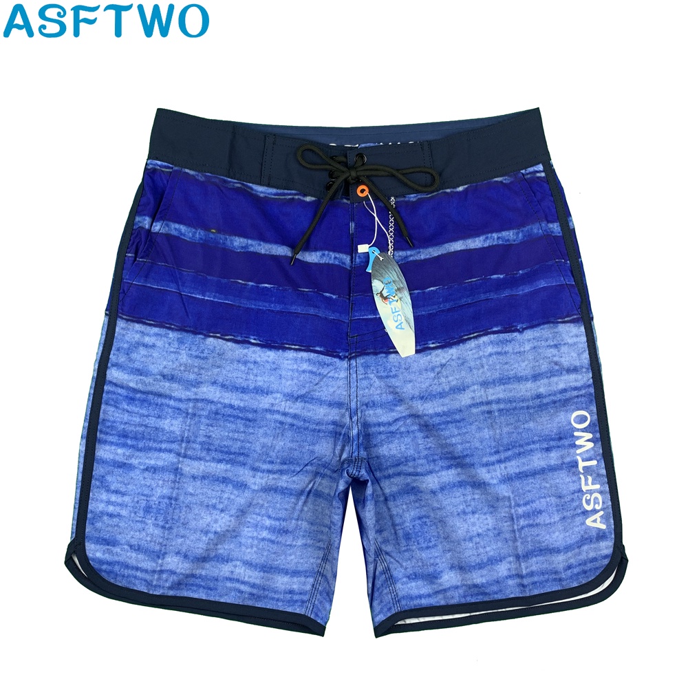 2022 ASFTWO 男士衝浪褲彈力彈力沙灘短褲速乾寬鬆運動衝浪服-細節圖6