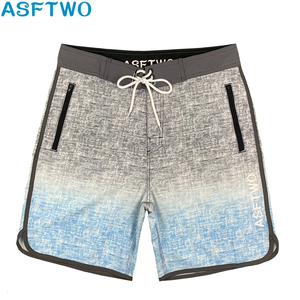 2022 ASFTWO 男士衝浪褲彈力彈力沙灘短褲速乾寬鬆運動衝浪服-細節圖8