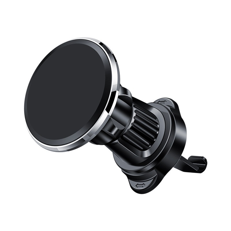 磁吸车载手机支架厂家批发支架适用于特斯拉铝合金汽车出风口手机-細節圖3