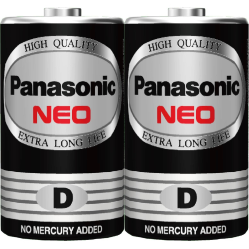 國際牌Panasonic 黑錳電池 1號 2入&lt;恆隆行公司貨&gt;
