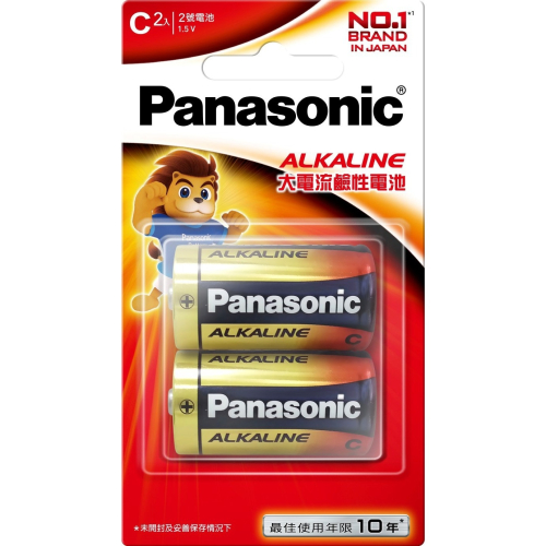 國際牌Panasonic鹼性電池2號2入*12組/盒&lt;恆隆行公司貨&gt;