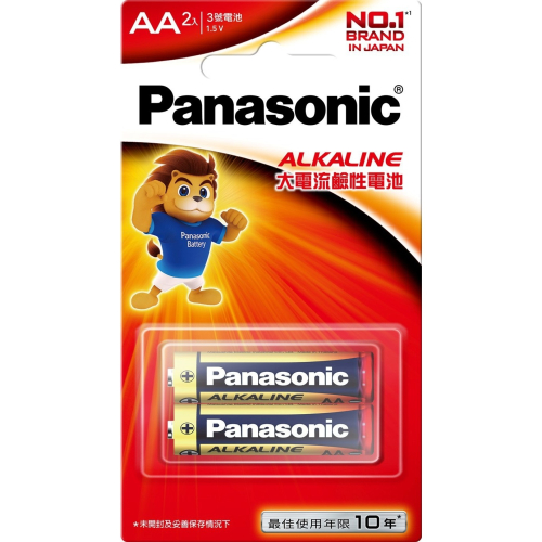 國際牌Panasonic鹼性電池3號 2入/4號2入&lt;恆隆行公司貨&gt;