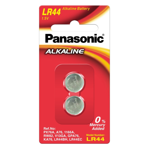 Panasonic 國際牌鋰鈕電池LR44&lt;2入&gt;&lt;恆隆行公司貨&gt;