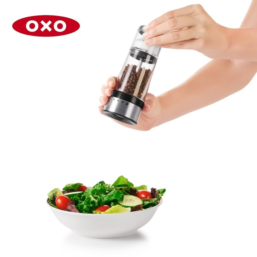 美國OXO 兩用研磨器/胡椒罐/香料罐/調味罐 可調整五種粗細/可磨粉-細節圖3