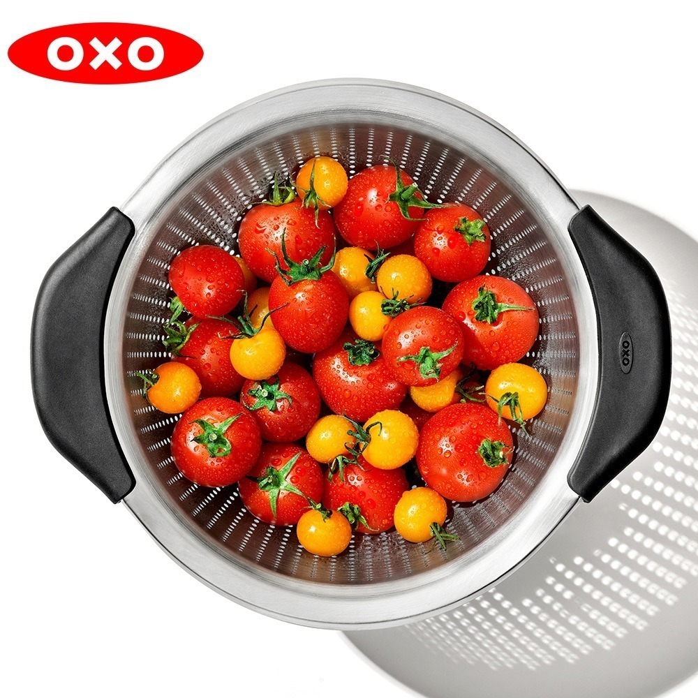 OXO 不鏽鋼瀝水籃-恆隆行公司貨 304不鏽鋼本體洗碗機適用-細節圖4