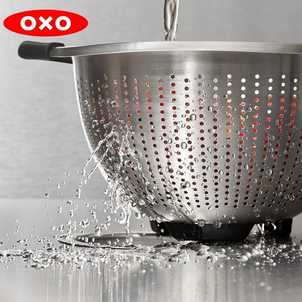 OXO 不鏽鋼瀝水籃-恆隆行公司貨 304不鏽鋼本體洗碗機適用-細節圖5