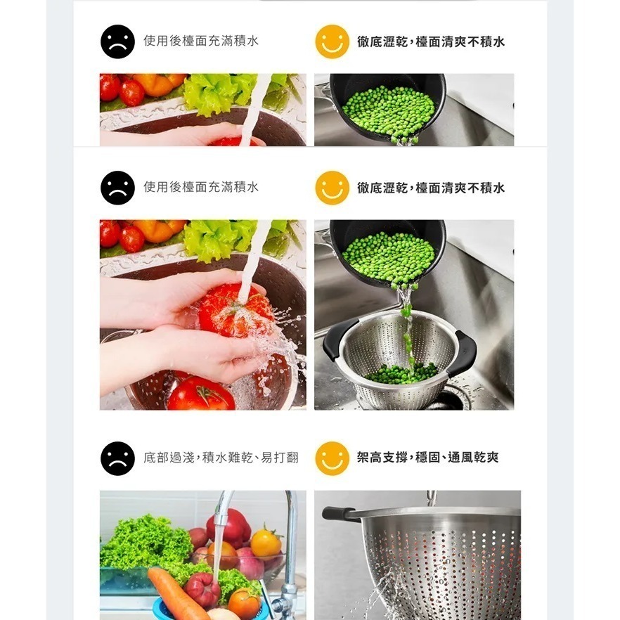 OXO 不鏽鋼瀝水籃-恆隆行公司貨 304不鏽鋼本體洗碗機適用-細節圖7