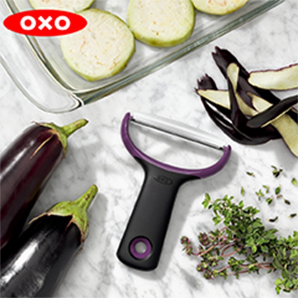 OXO 大型Y型蔬果削皮器 恆隆行公司貨 oxo 削皮刀 大型蔬菜, 茄子、捲心菜等都可削出薄片 洗碗機適用-細節圖6