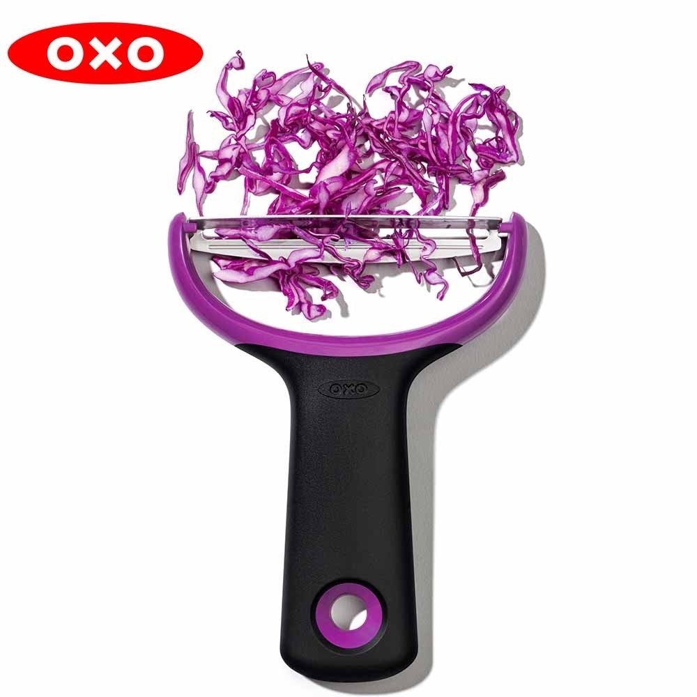 OXO 大型Y型蔬果削皮器 恆隆行公司貨 oxo 削皮刀 大型蔬菜, 茄子、捲心菜等都可削出薄片 洗碗機適用-細節圖8