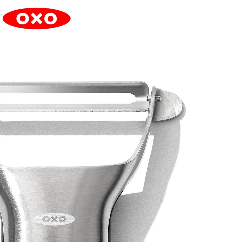 OXO 不鏽鋼Y型蔬果削皮器 日本製420不鏽鋼刀片 耐熱120度可進洗碗機-細節圖5