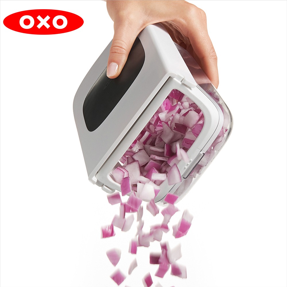 OXO 好好壓切丁盒 懶人切丁  輕鬆切丁 切丁神器  301不銹鋼 oxo 切丁器-細節圖4