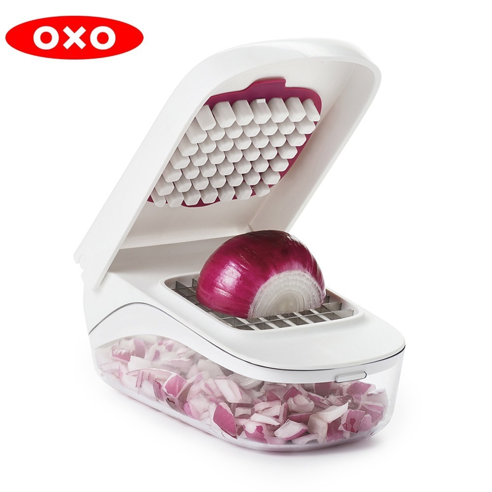 OXO 好好壓切丁盒 懶人切丁  輕鬆切丁 切丁神器  301不銹鋼 oxo 切丁器-細節圖2