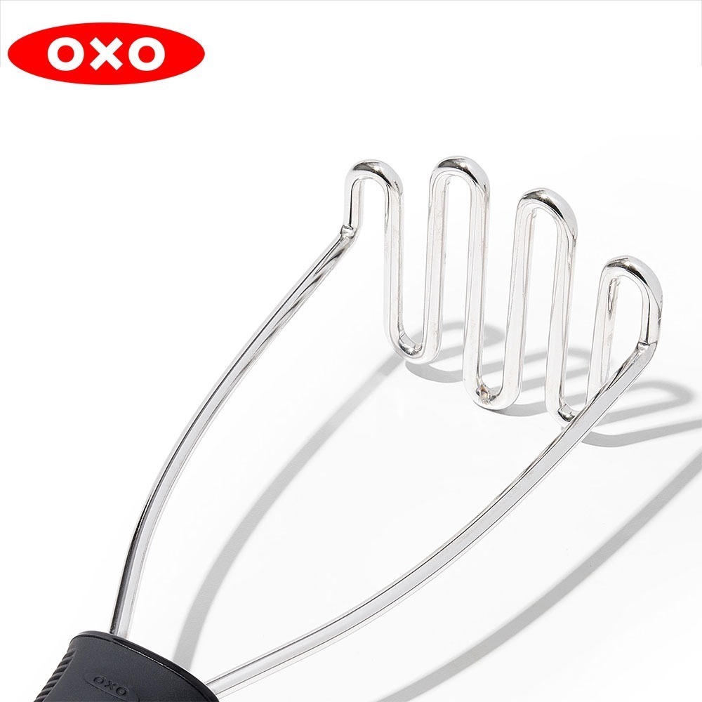 OXO 好好握搗泥器 馬鈴薯泥 地瓜泥 水果泥 沙拉泥 搗泥神器 洗碗機適用 耐熱120度-細節圖3