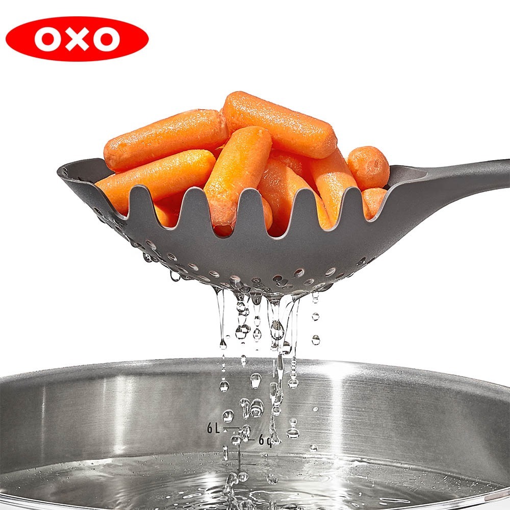 OXO 好好握瀝水撈勺 撈麵勺 耐熱120度 可進洗碗機-細節圖6