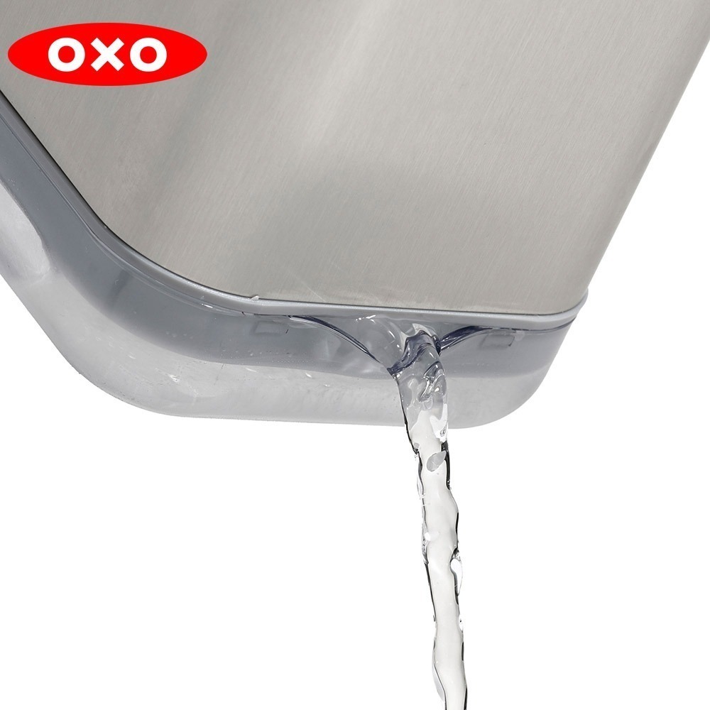 OXO 直立式收納置物架 - 不鏽鋼置物架 oxo 廚房收納架 oxo 廚房置物架 耐熱80度-細節圖3