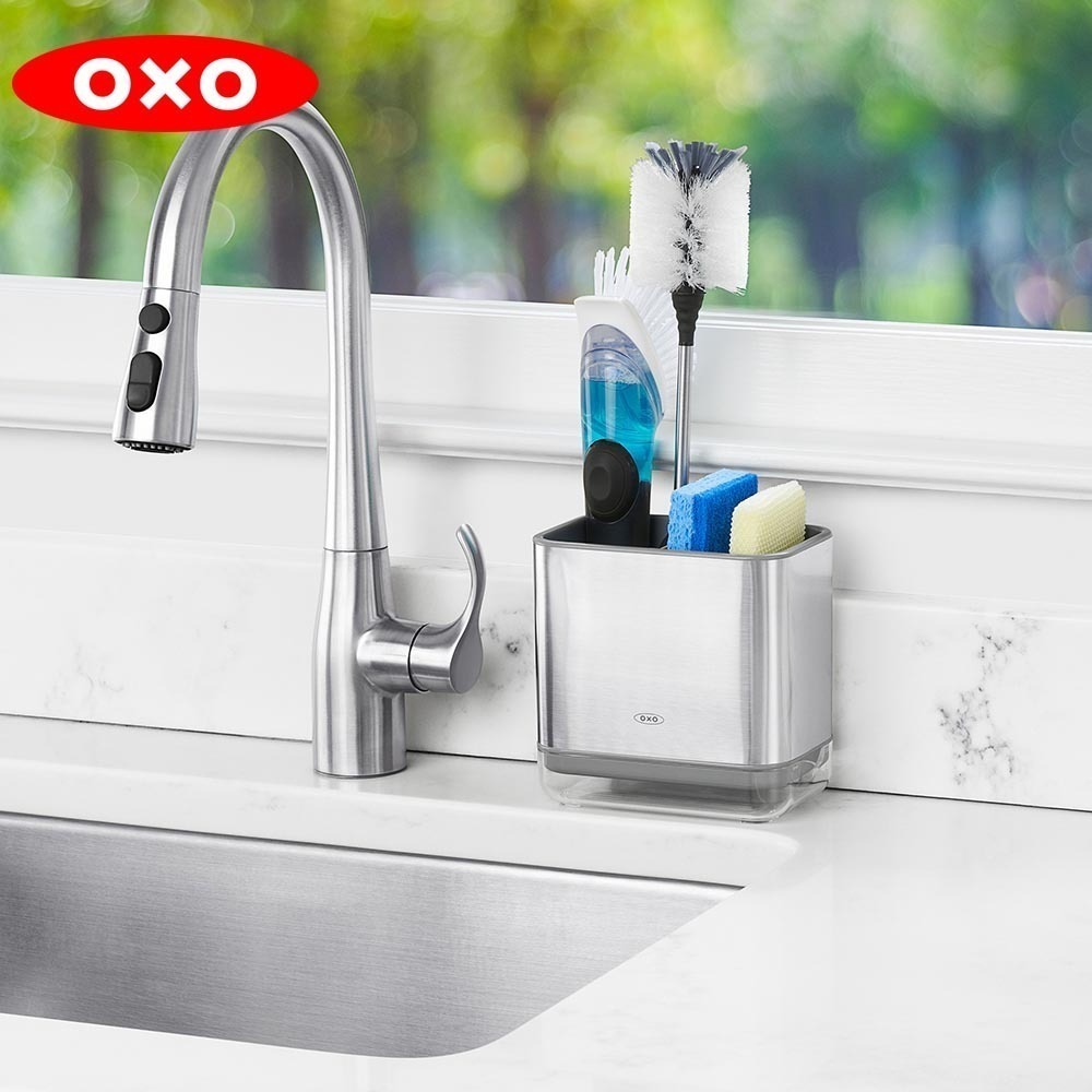 OXO 直立式收納置物架 - 不鏽鋼置物架 oxo 廚房收納架 oxo 廚房置物架 耐熱80度-細節圖7
