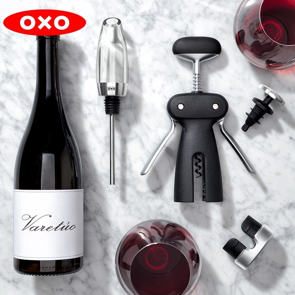 OXO 防漏保鮮酒瓶塞二入組 OXO 紅酒塞 葡萄酒塞 酒瓶塞-細節圖4