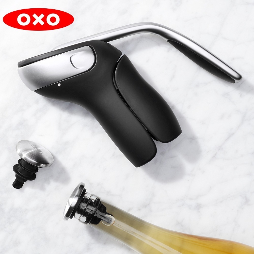 OXO 防漏保鮮酒瓶塞二入組 OXO 紅酒塞 葡萄酒塞 酒瓶塞-細節圖7