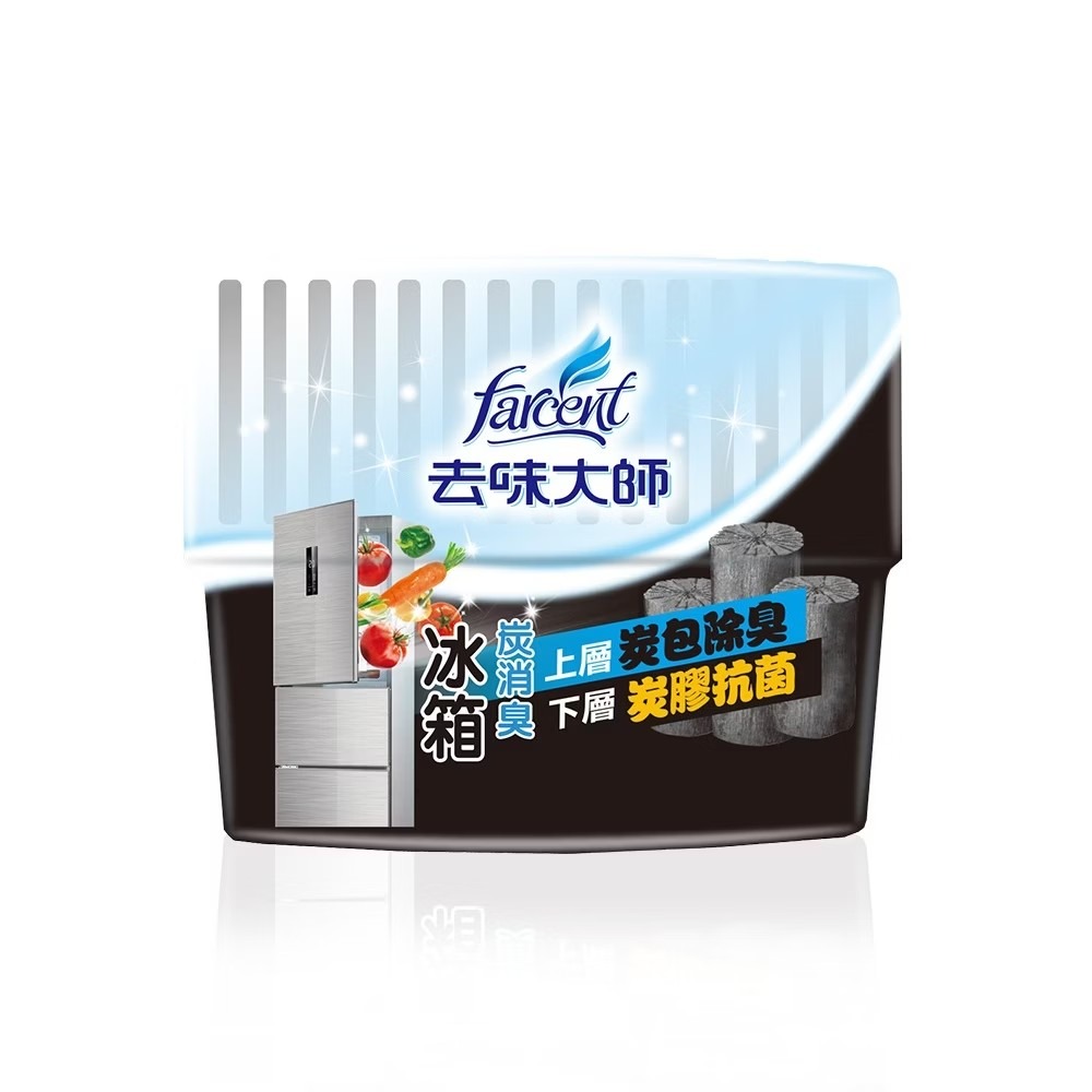 花仙子 去味大師冰箱專用消臭液-備長炭120g 【魯魯百貨】-細節圖2