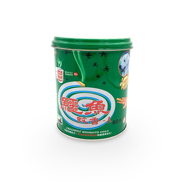 鱷魚蚊香-A鐵罐60卷-細節圖2