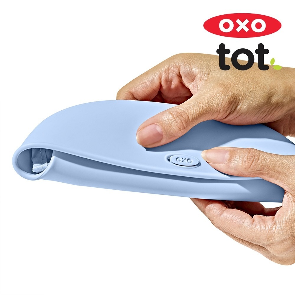 ★下單贈濕巾滿額贈旅行組★OXO tot 隨行好棒棒圍兜-10色可選 恆隆行公司貨 新色上市 幼兒圍兜/防水圍兜/矽膠-細節圖3