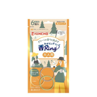 日本金鳥 KINCHO造型精油驅蚊蟲環-大人用 <6個入/包>