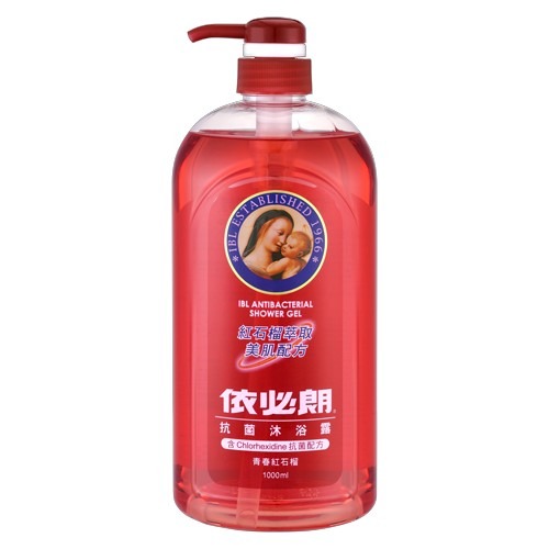 依必朗抗菌沐浴露1000ml系列-清爽健康/典雅檀香/活力梔子花/青春紅石榴/柔膚洋甘菊-規格圖6