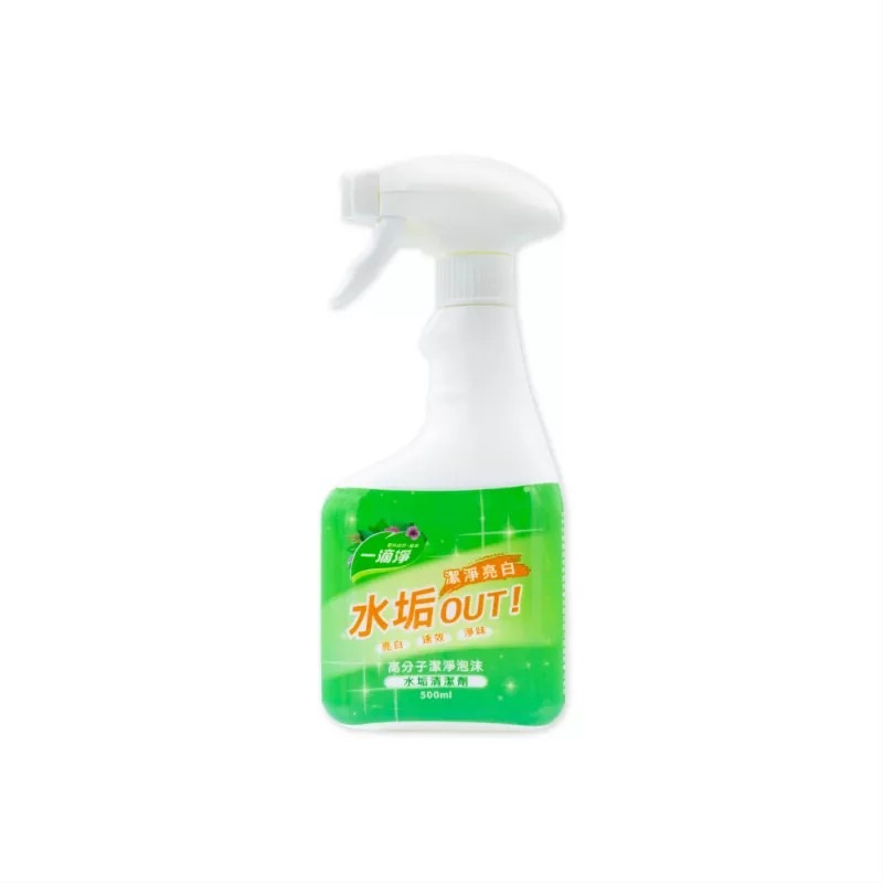一滴淨 高分子潔淨泡沫浴廁清潔劑/水垢清潔劑500ml-規格圖6