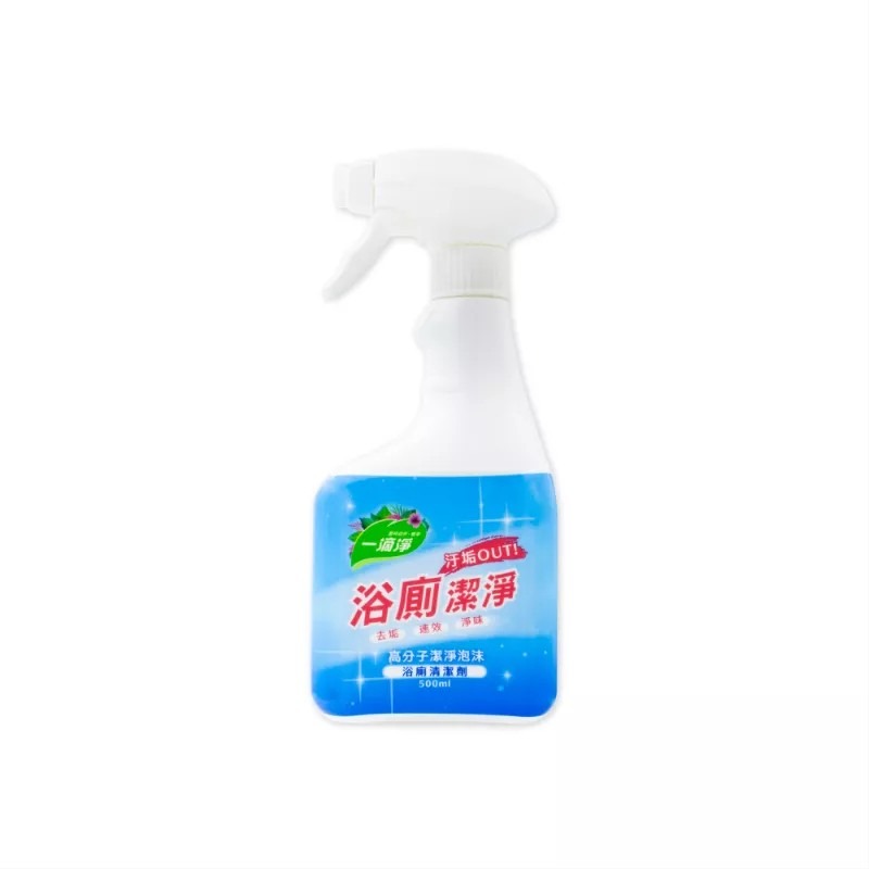 一滴淨 高分子潔淨泡沫浴廁清潔劑/水垢清潔劑500ml-規格圖6