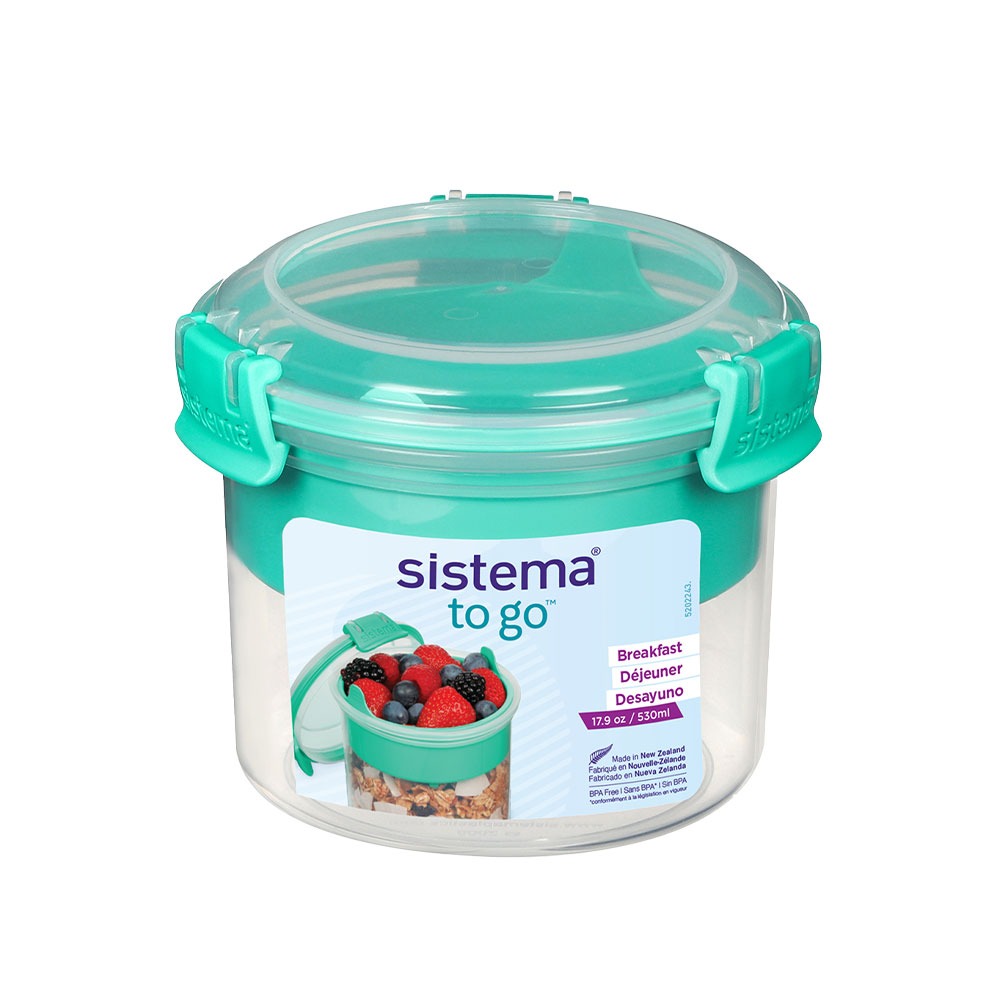 紐西蘭SISTEMA TOGO系列 隨行保鮮盒 優格點心盒 兩色多尺寸可選 上蓋取下可微波-規格圖11