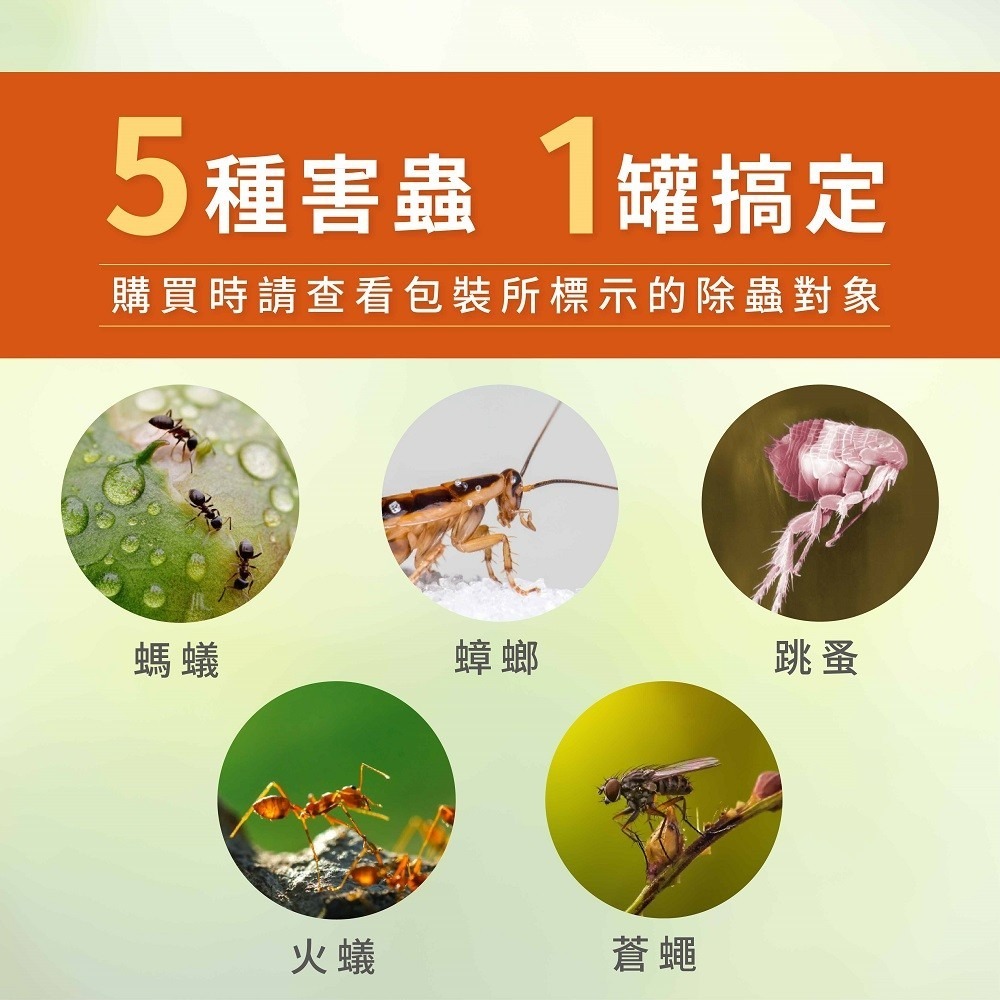 鱷魚恐龍水溶性殺蟲劑550ml<水溶性自動噴霧殺蟲劑>(可驅除五種害蟲 螞蟻 蟑螂 跳蚤 火蟻 蒼蠅)-細節圖3