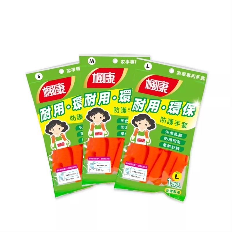 (12入)楓康 家事專用手套（S／M／L）-細節圖2