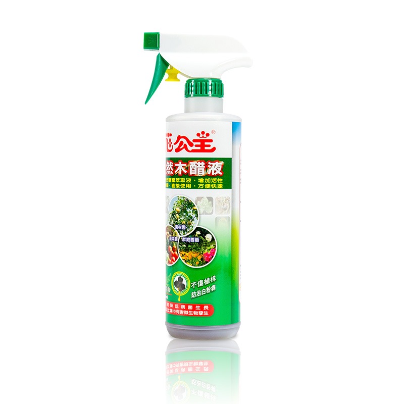 花公主天然植物驅蟲液500ml(園藝專用) 園藝專用皂素 辣椒驅蟲液 天然木醋液 苦茶籽萃取液 蒜頭驅蟲液-規格圖8