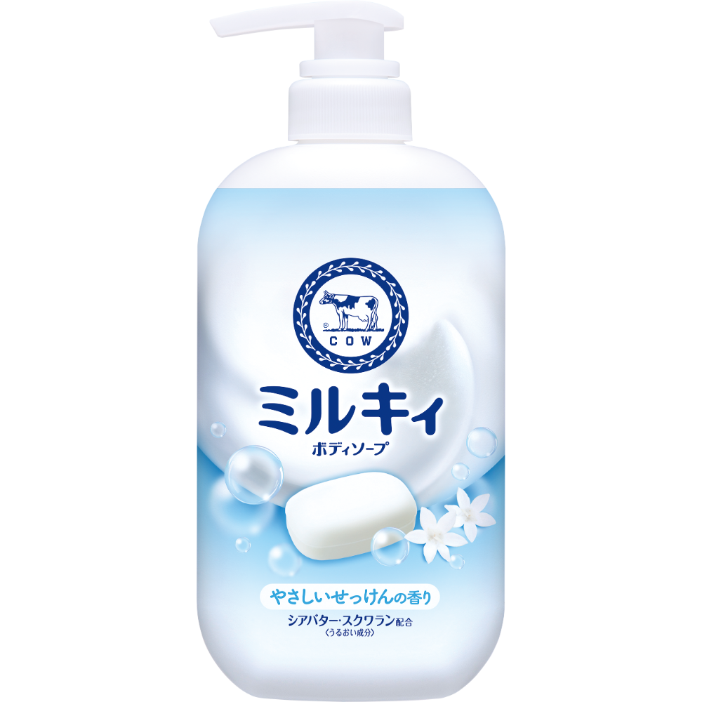 牛乳石鹼 Milky牛乳精華沐浴乳(罐裝500ml/補充包360ml)(清新皂香/柚子果香/玫瑰花香)-規格圖8