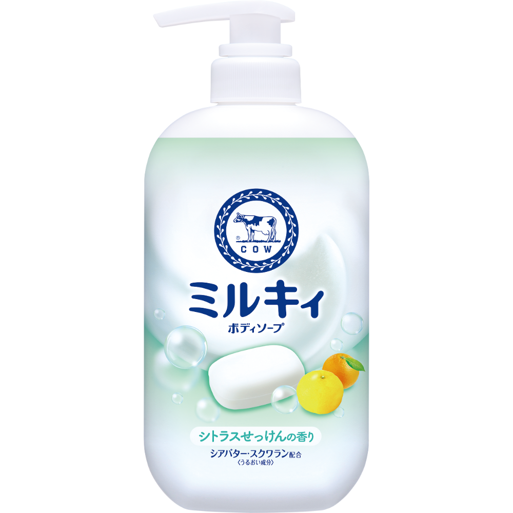牛乳石鹼 Milky牛乳精華沐浴乳(罐裝500ml/補充包360ml)(清新皂香/柚子果香/玫瑰花香)-規格圖8
