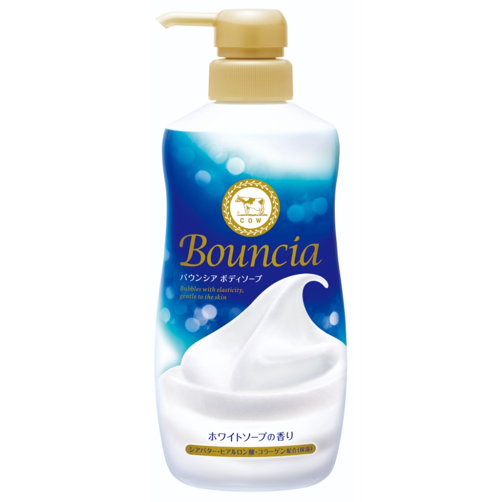 牛乳石鹼 Bouncia 美肌滋潤沐浴乳罐裝480ml/補充包360ml(優雅花香/愉悅花香型)-規格圖3