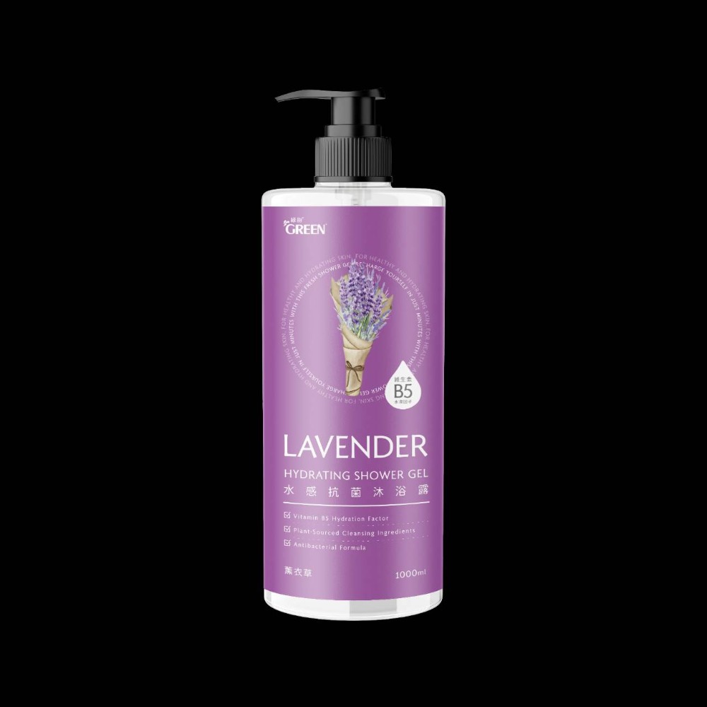 Green 綠的 水感抗菌 沐浴露 1000ml(茶樹/清新海洋/鼠尾草/黑醋栗)-規格圖6